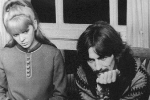 Maureen and George in India, Februrary 1968