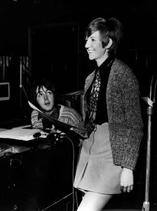 Paul, his ubiquitous sweater and Cilla